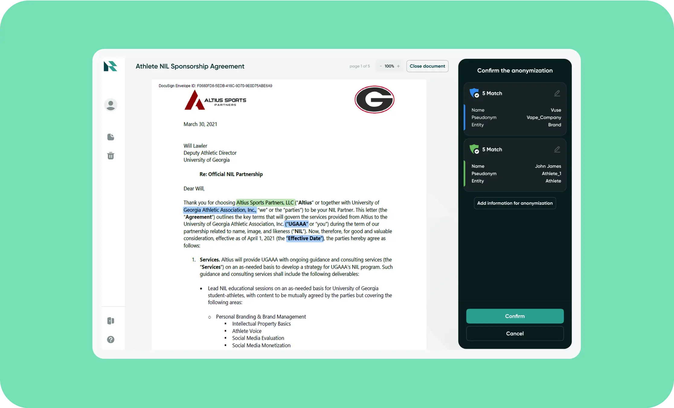 Portfolio content item